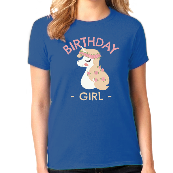 Cute Birthday Shirt Girl Cute Girls Unicorn Shirt Birthday Shirts Birthday Girl Clothes