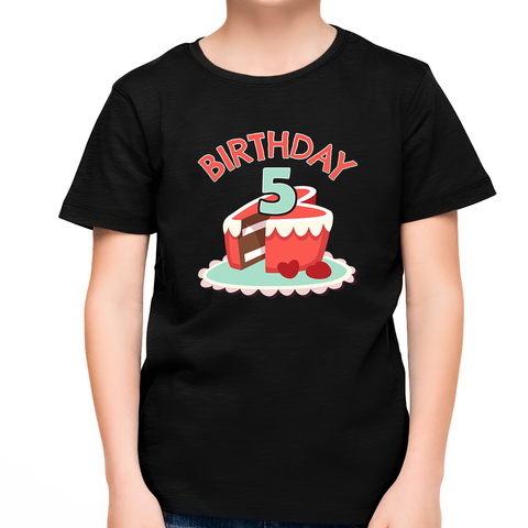 5th Birthday Boy 5 Year Old Boy 5th Birthday Cake Boys Birthday Shirt Birthday Boy Shirt