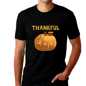 Thanksgiving Shirts for Men Thanksgiving Outfit Fall Clothes for Men Pumpkin Shirts Thanksgiving Shirt