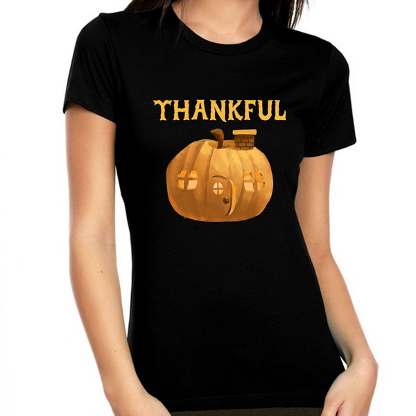 Thanksgiving Shirts for Women Thanksgiving Outfit Fall Clothes for Women Pumpkin Shirts Thanksgiving Shirt