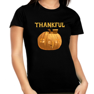 Plus Size Thanksgiving Shirts for Women Fall Clothes for Women Plus Size Pumpkin Shirts Thanksgiving Shirt