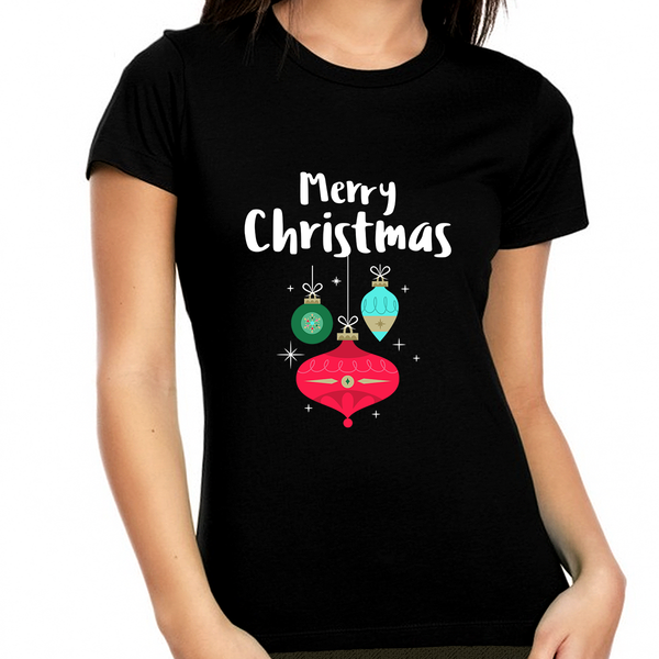 Cute Christmas Outfits Christmas Shirts for Women Cute Womens Christmas Pajamas Ugly Christmas Shirts