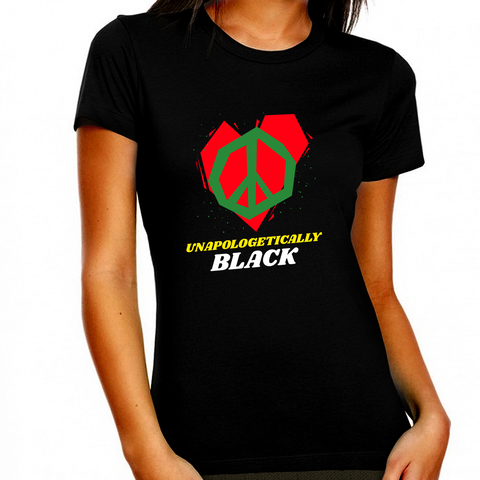 Black History Month Shirt for Women African American Shirts Black History T-Shirt