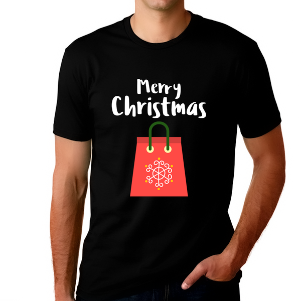 Christmas Shopping Christmas Shirt Funny Christmas TShirts for Men Christmas Gift Mens Christmas PJs