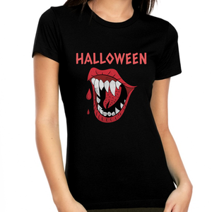 Halloween Funny Halloween T Shirts for Women Scary Halloween Tshirts Women Halloween Costumes for Women