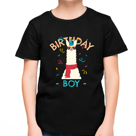 Party Llama Birthday Shirt Boy Birthday Boy Shirt Birthday Shirt Birthday Boy Outfit