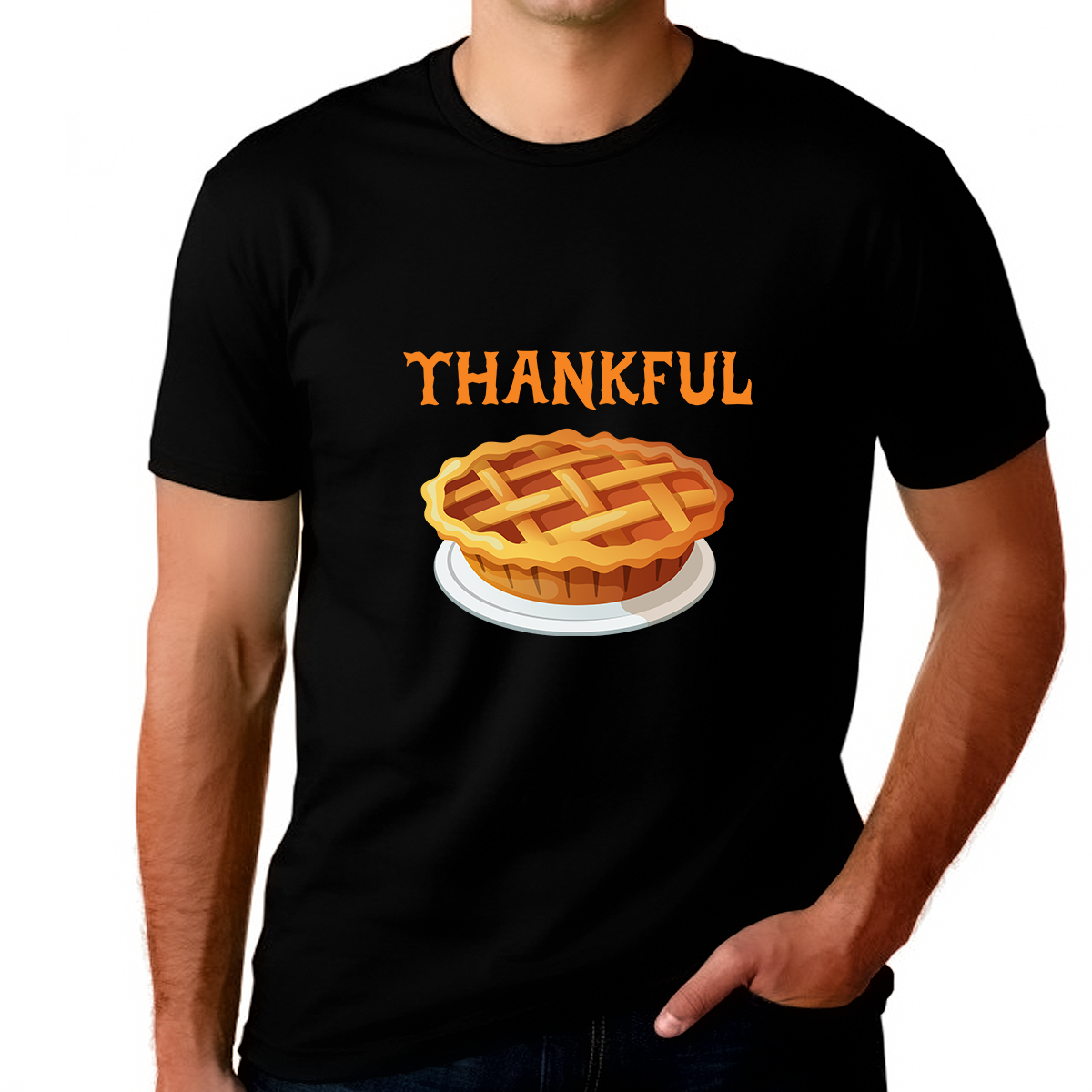 Big and Tall Thanksgiving Shirts for Men Thanksgiving Gifts Fall Shirts for Men Fall Pie Thanksgiving Shirt