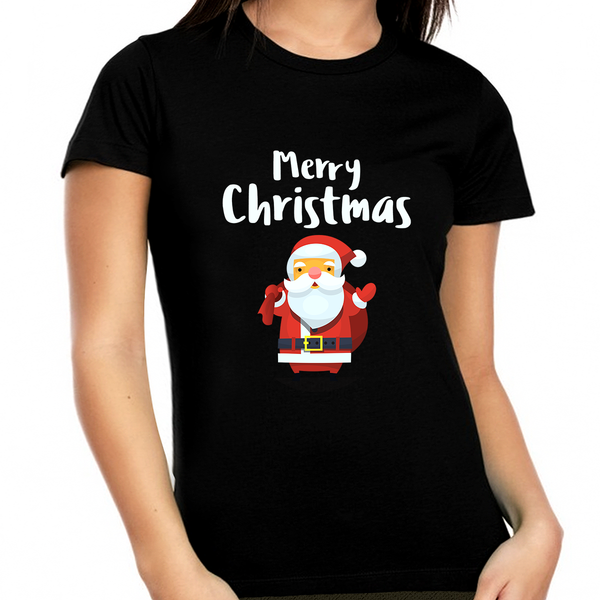 Funny Christmas PJs for Women Plus Size Christmas Tshirt Plus Size Christmas Pajamas for Women Plus Size