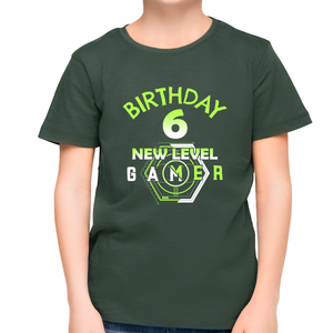 6th Birthday Shirt Boys Birthday Shirt Gamer 6th Birthday Gamer Shirts for Boys Birthday Shirt