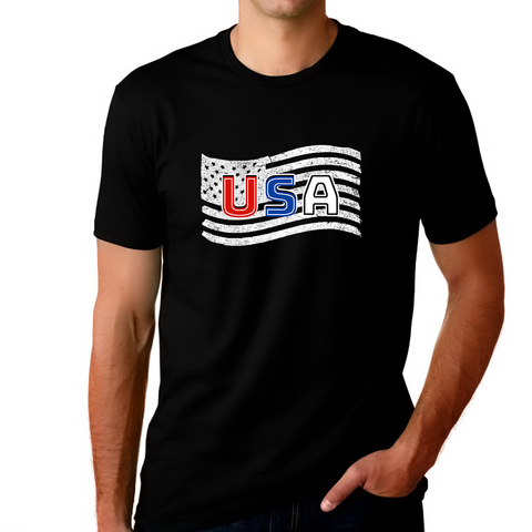 4th of July Shirt Patriotic Shirts USA Shirt American Flag Shirt Men 4th of July Shirts Men