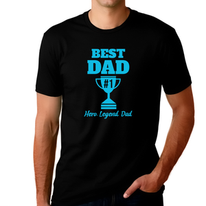 Best Dad Shirt Fathers Day Shirt #1 Dad Shirts #1 Dad Shirt First Fathers Day Gifts