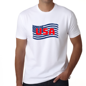 4th of July Shirts Men 4th of July Shirt Patriotic Shirts USA Shirt American Flag Shirt Men