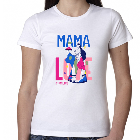 Mama Shirt Mom Life Shirts for Women Mothers Day Cute Mama Shirt