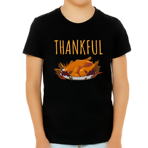 Boys Thanksgiving Shirt Cute Kids Turkey Shirt Thanksgiving Gifts Fall Shirts for Kids Thanksgiving Shirt