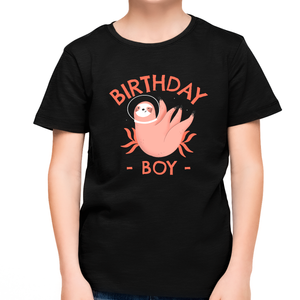 Birthday Shirt Boy Boys Birthday Shirt Funny Sloth Birthday Shirts Birthday Boy Gifts