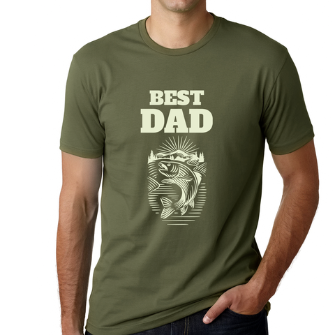 Fishing Dad Shirt for Men Dad Shirts Fathers Day Shirt Dad Gifts from Daughter Dad Shirts