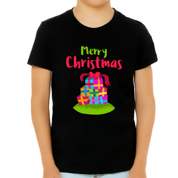 Funny Kids Christmas Gift Cute Christmas Shirts for Boys Funny Christmas Shirt Christmas Gifts for Boys