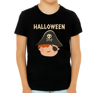 Funny Pirate Halloween Shirt Boys Cute Pirate Halloween Shirts for Boys Halloween Shirts for Kids