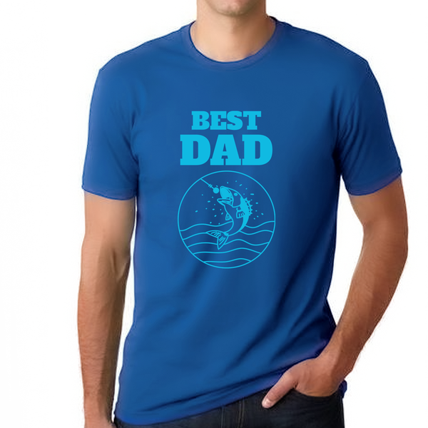 Fishing Shirts for Men Fathers Day Shirt Best Dad Shirt Papa Shirt Gifts for Dad from Daughter