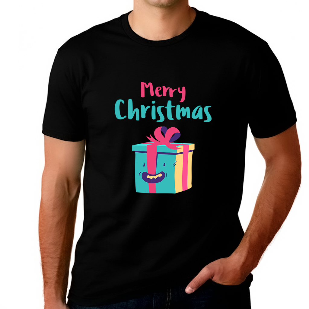 Mens plus size christmas t shirts discount