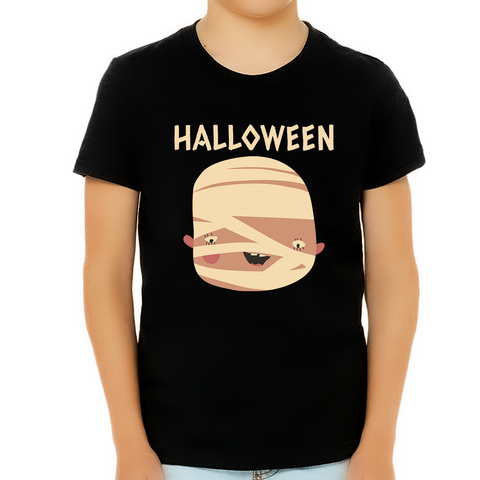 Cute Mummy Halloween Shirts for Boys Halloween Tops Cute Boys Halloween Shirt Kids Halloween Shirt