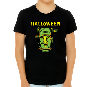 Funny Frankenstein Shirt Funny Halloween T Shirts for Boys Halloween Shirts for Boys Kids Halloween Shirt