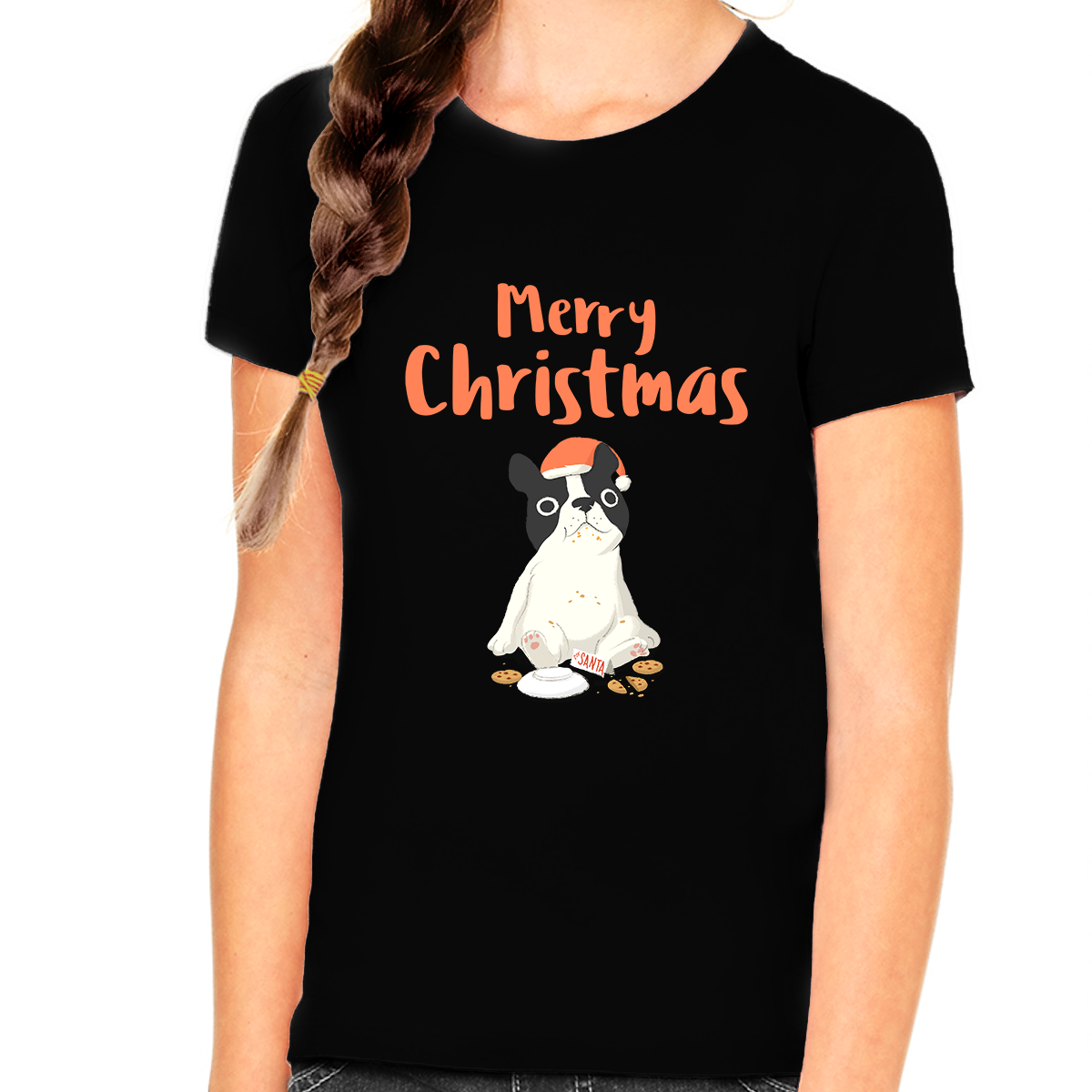 Funny Dog Christmas TShirt Funny Christmas Shirts for Girls Christmas Shirt Christmas Clothes for Girls