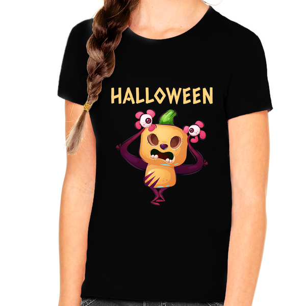 Funny Monster Halloween Shirts for Girls Monster Halloween Shirts for Girls Halloween Shirts for Kids