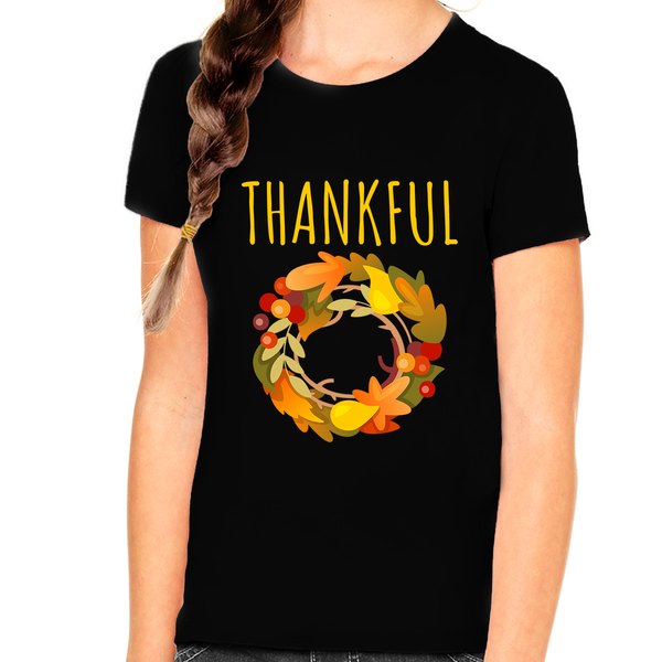 Thanksgiving Shirts for Girls Thanksgiving Clothes for Kids Fall Tops for Girls Thanksgiving Shirts for Kids