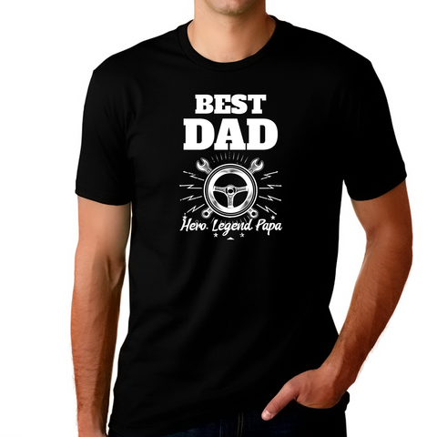 Car Dad Shirts Girl Car Dad Shirt for Men Dad Shirts Fathers Day Shirt Car Gifts for Dads