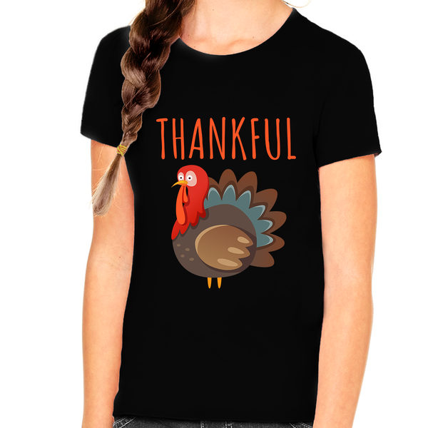 Girls Thanksgiving Shirt Funny Turkey Shirts for Kids Thanksgiving Shirts for Girls Kids Thanksgiving Shirt