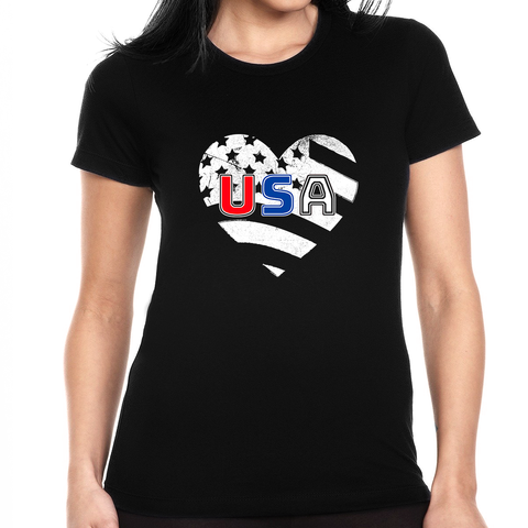 USA Shirt Patriotic Shirts for Women 4th of July USA Shirts for Women Fourth of July Shirts for Women