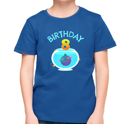 8th Birthday Boy 8 Year Old Boy 8th Birthday Shirt Boy 8th Birthday Outfit Cool Birthday Boy Shirt