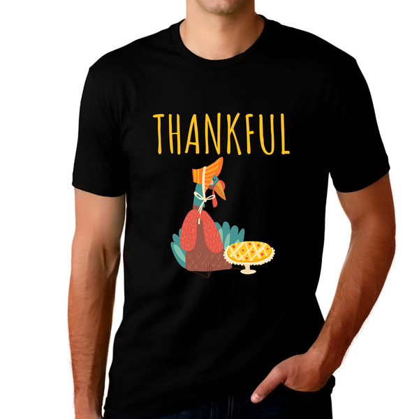 Funny Thanksgiving Shirt Turkey Shirt Thanksgiving Gifts Cool Fall Shirts Men Thankful Shirts for Men