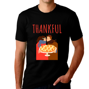 Funny Thanksgiving Shirts for Men Cool Thankful Shirts for Men Cool Fall Shirts Mens Thanksgiving Shirt