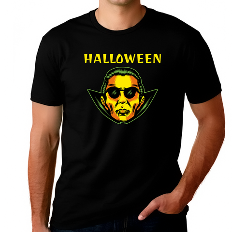 Vampire Plus Size Halloween Shirts for Men Big & Tall Dracula Shirt Big and Tall Halloween Costumes for Men