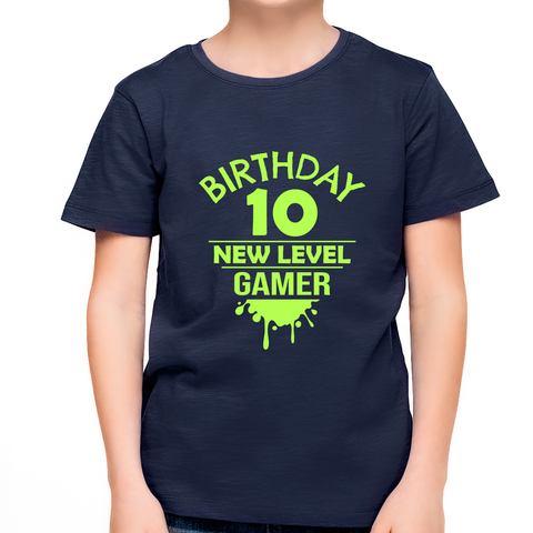 10th Birthday Boy Shirt 10 Year Old Birthday Shirt Gamer Shirt Birthday Shirt Boy 10th Birthday Gift