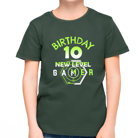 10th Birthday Shirt Boys Birthday Shirt Gamer 10th Birthday Gamer Shirts for Boys Birthday Shirt