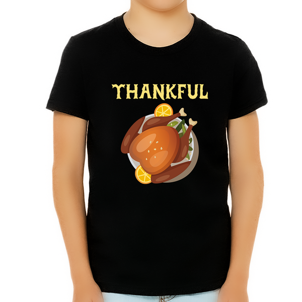 Funny Thanksgiving Shirts for Boys Thanksgiving Outfit Cute Kids Thanksgiving Shirt Family Dinner Shirt