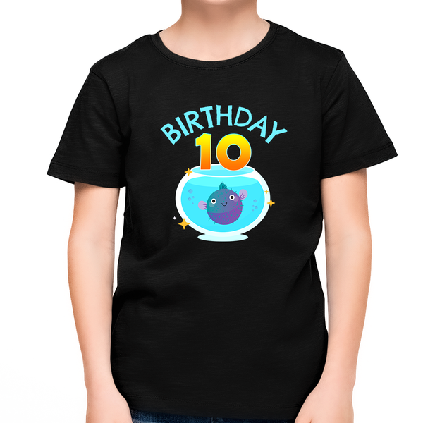 10th Birthday Boy 10 Year Old Boy 10th Birthday Shirt Boy 10th Birthday Outfit Cool Birthday Boy Shirt