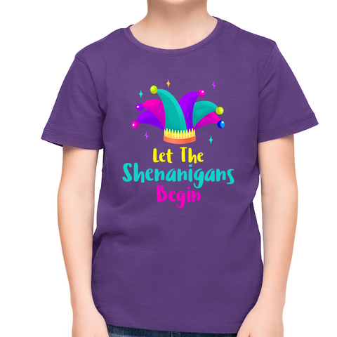 Cute Mardi Gras Shirts for Kids Cute Let The Shenanigans Begin Mardi Gras Outfit for Boys New Orleans Kids