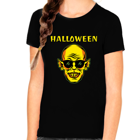 Vampire Halloween Shirts for Girls Vampire Shirts Girls Halloween Shirt Kids Halloween Shirt for Girls