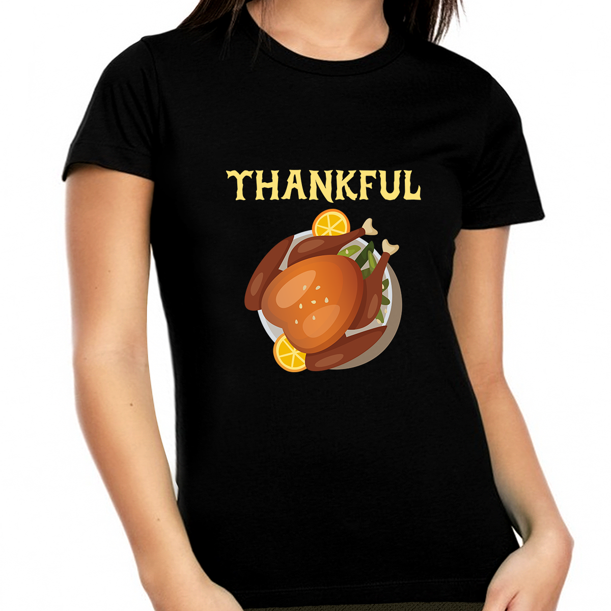Plus Size Thanksgiving Shirts for Women 1X 2X 3X 4X 5X Thanksgiving Outfit Thanksgiving Family Dinner Shirt