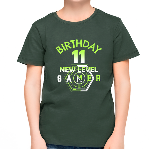 11th Birthday Shirt Boys Birthday Shirt Gamer 11th Birthday Gamer Shirts for Boys Birthday Shirt