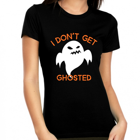 Funny Ghost Halloween Shirts for Women Cute Ghost Womens Halloween Shirts Halloween Costumes for Women