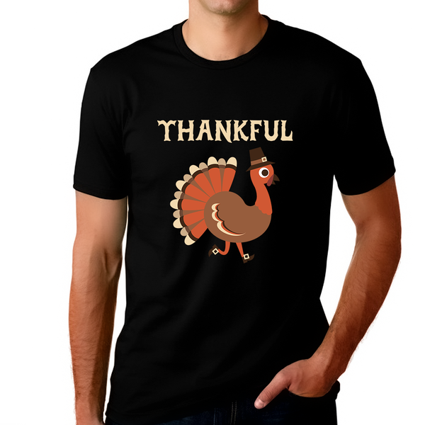Cool Thanksgiving Shirt Funny Turkey Shirt Thanksgiving Outfit Fall Shirt Cool Thankful Shirts for Men