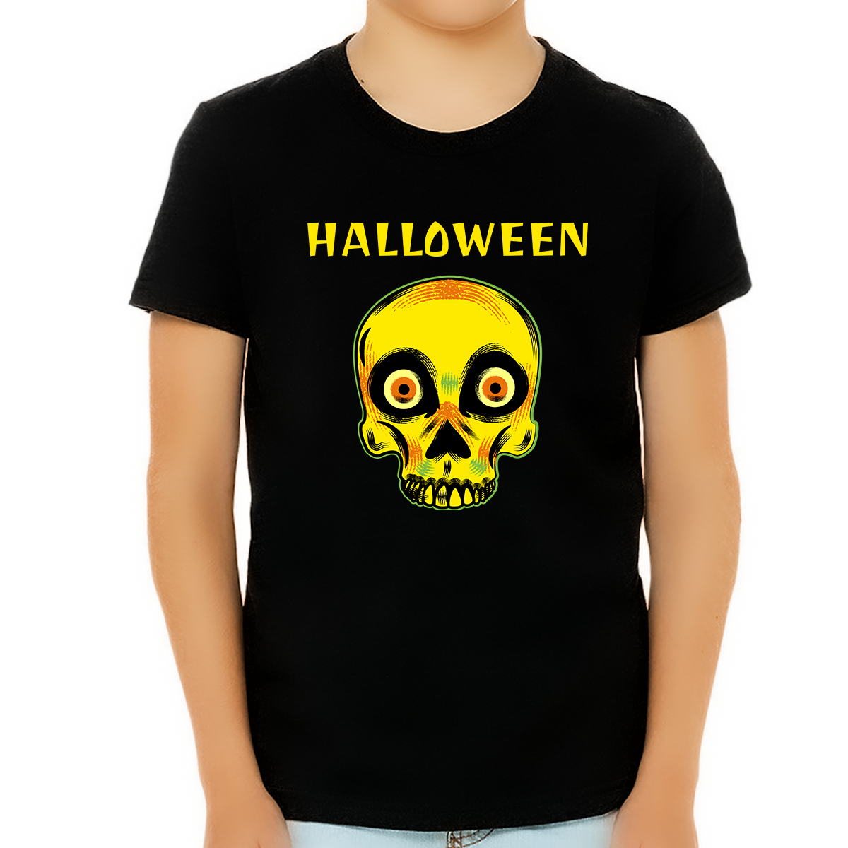 Skull Boys Halloween Shirt Skeleton Shirt Boys Halloween Shirts for Boys Halloween Shirts for Kids