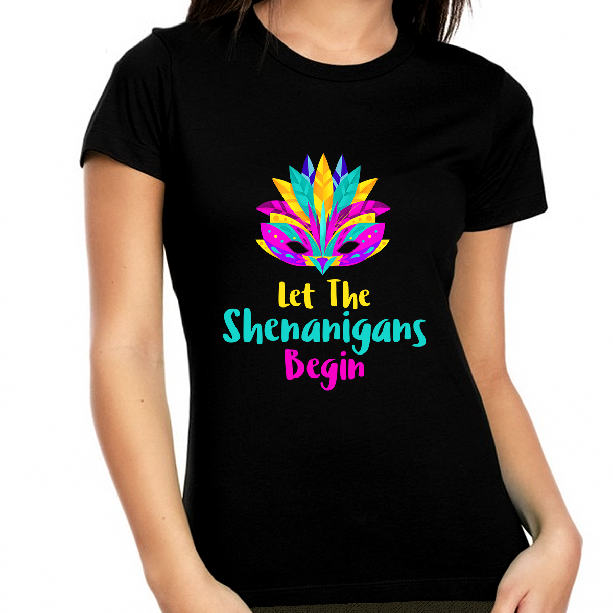 Shenanigans Shirt Fun Mardi Gras Shirts for Women Mardi Gras Shirt New Orleans Mardi Gras Outfit for Women