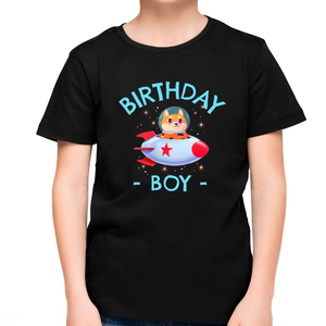 Birthday Boy Shirt Birthday Shirt Boy Rocket Dog Birthday Shirt Birthday Boy Outfit