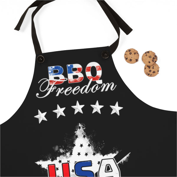 USA Chef Apron 4th of July BBQ Aprons for Women & Men American BBQ Apron Patriotic Grilling Gifts for Men